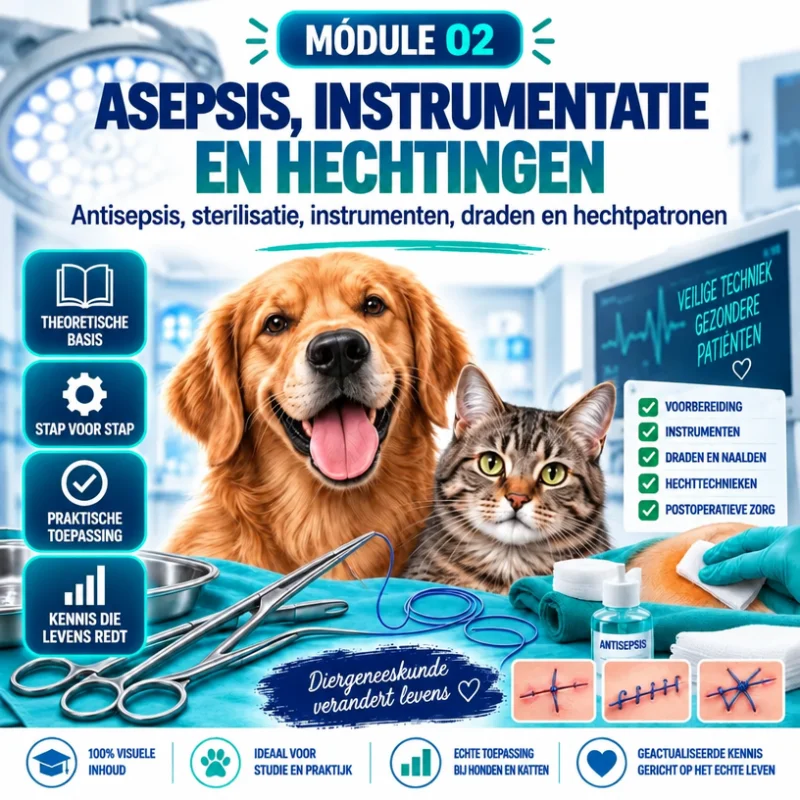 Asepsis, Instrumentatie en Hechtingen